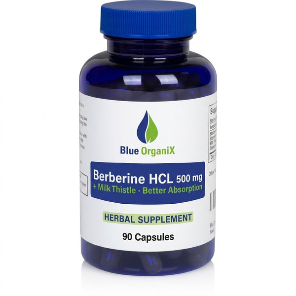 Berberine 500mg hcl Complex with Silymarin